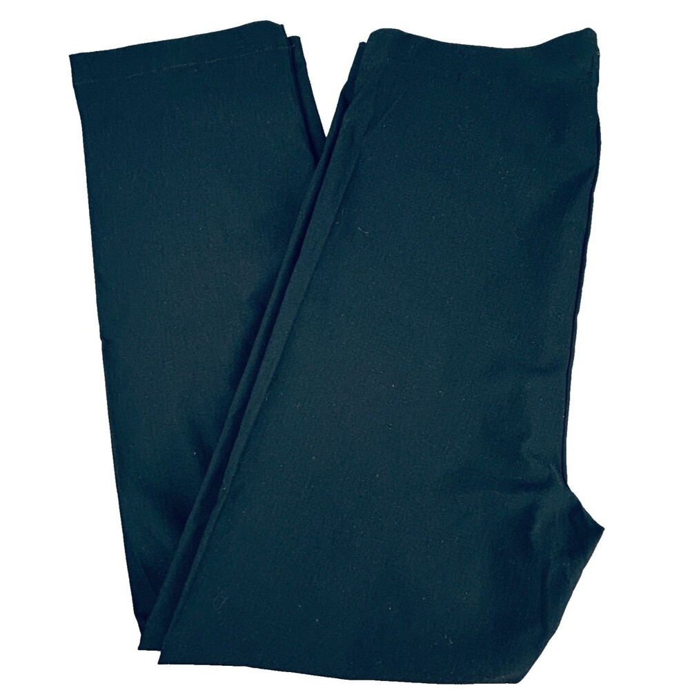 Franne Golde Classic Black Magic Pants 28" Inseam Size 18 NEW - Picture 3 of 9